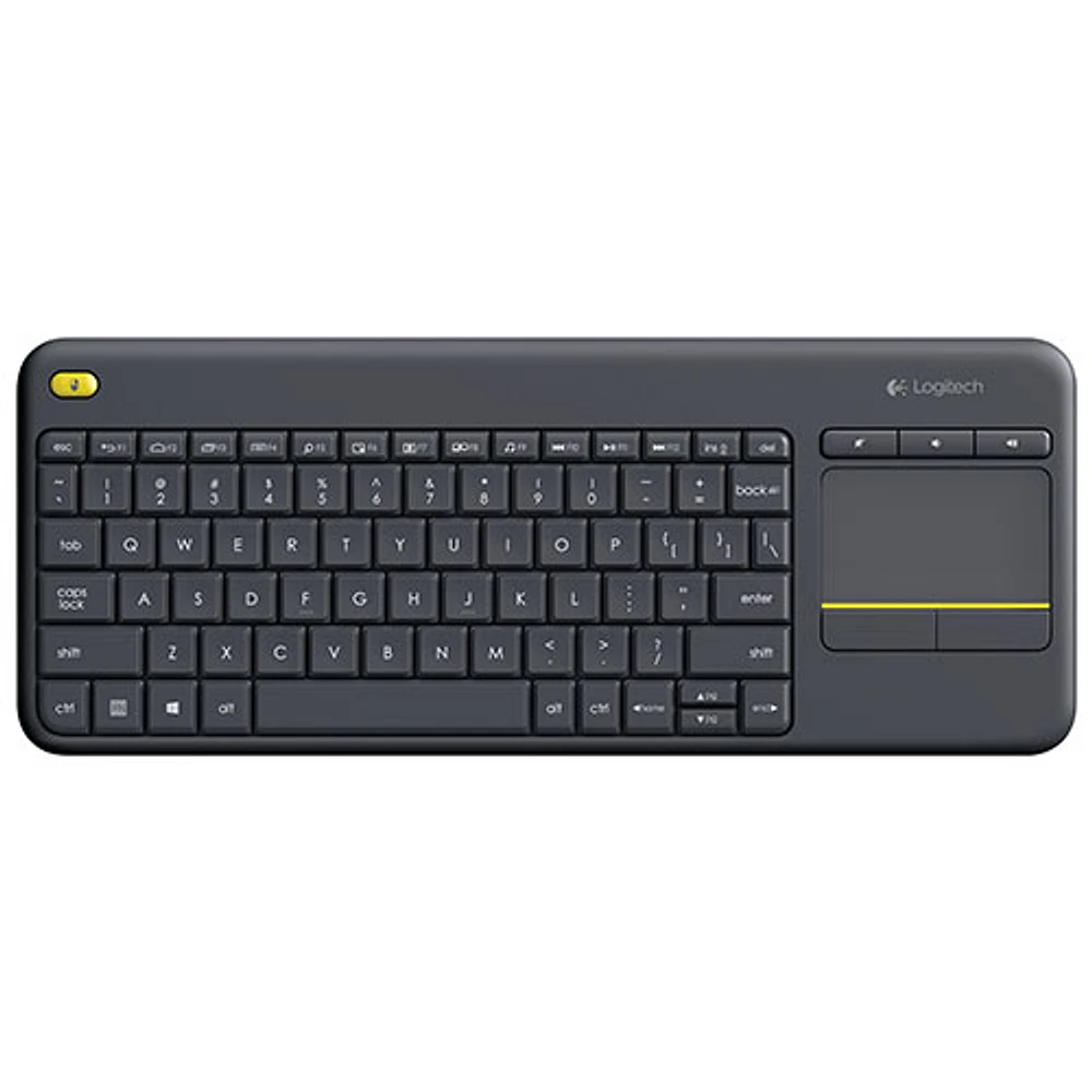 Clavier sans fil K400 Plus avec pavé tactile de Logitech - Français