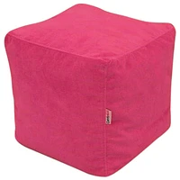 Fauteuil poire cubique de Comfy Kids - Rose bonbon