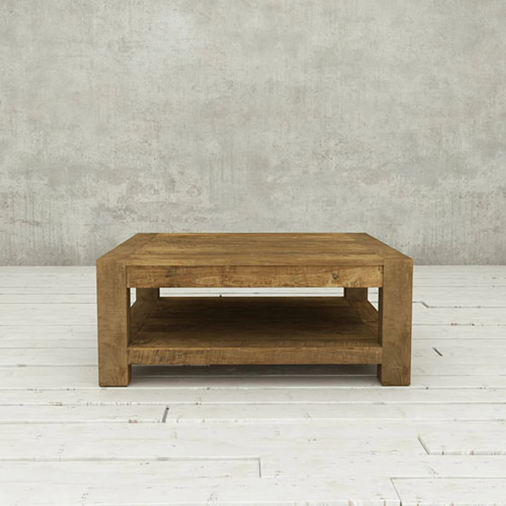 Table de salon transitionnelle Knightsbridge - Bois naturel