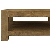 Table de salon transitionnelle Knightsbridge - Bois naturel