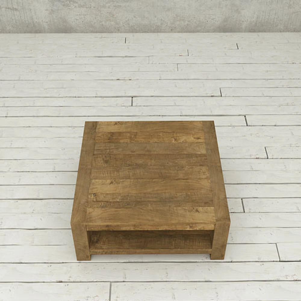 Table de salon transitionnelle Knightsbridge - Bois naturel