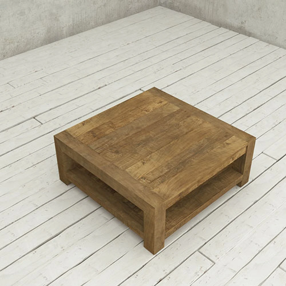 Table de salon transitionnelle Knightsbridge - Bois naturel