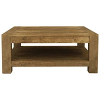 Table de salon transitionnelle Knightsbridge - Bois naturel
