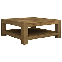 Table de salon transitionnelle Knightsbridge - Bois naturel