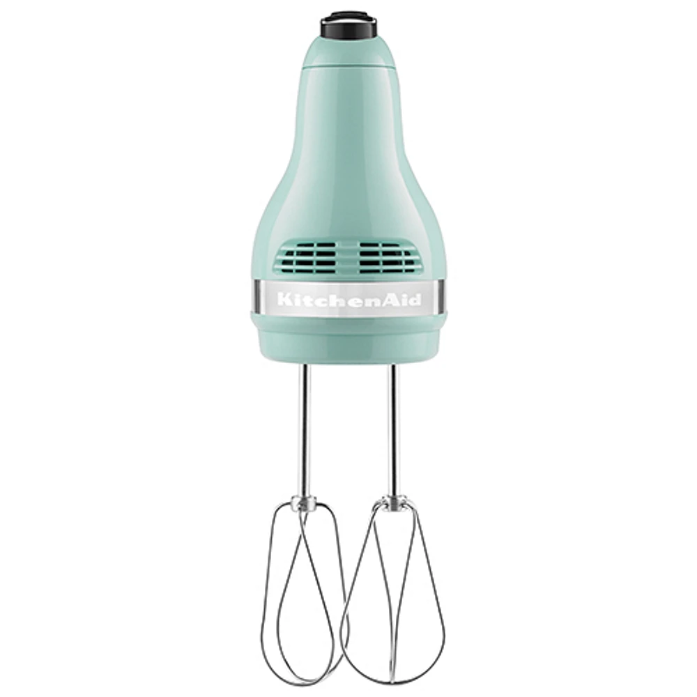 Batteur à main à 5 vitesses Ultra Power de KitchenAid (KHM512IC) - Bleu glace