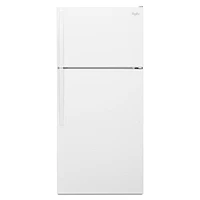 Whirlpool 28" 14.3 Cu. Ft. Top Freezer Refrigerator (WRT314TFDW) - White