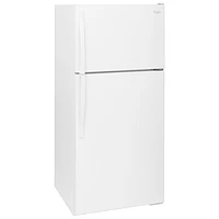 Whirlpool 28" 14.3 Cu. Ft. Top Freezer Refrigerator (WRT134TFDW) - White