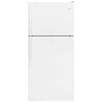 Whirlpool 30" 18.2 Cu. Ft. Top Freezer Refrigerator (WRT318FZDW) - White