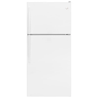 Whirlpool 30" 18.2 Cu. Ft. Top Freezer Refrigerator (WRT148FZDW) - White