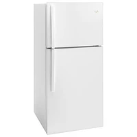 Whirlpool 30" 19.2 Cu. Ft. Top Freezer Refrigerator with LED Lighting - White