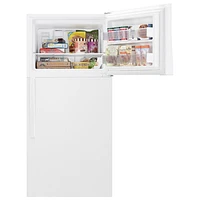 Whirlpool 30" 19.2 Cu. Ft. Top Freezer Refrigerator with LED Lighting - White