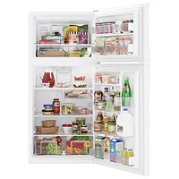 Whirlpool 30" 19.2 Cu. Ft. Top Freezer Refrigerator with LED Lighting - White