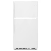 Whirlpool 33" 21.3 Cu. Ft. Top Freezer Refrigerator with LED Lighting (WRT541SZDW) - White