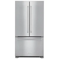 KitchenAid 36" 21.9 Cu. Ft. Counter-Depth French Door Refrigerator - Stainless Steel