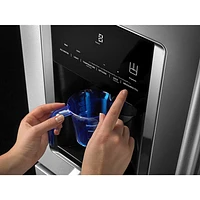 KitchenAid 36" 25.8 Cu. Ft. French Door Refrigerator with Ice & Water Dispenser - Stainless Steel
