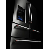 KitchenAid 36" 25.8 Cu. Ft. French Door Refrigerator with Ice & Water Dispenser - Stainless Steel