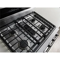 KitchenAid 30" Cu. Ft. Double Oven 5-Burner Freestanding Dual Fuel Range (KFDD500ESS) - Stainless