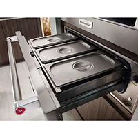 KitchenAid 27" 1.3 Cu. Ft. Warming Drawer (KOWT107ESS) - Stainless Steel