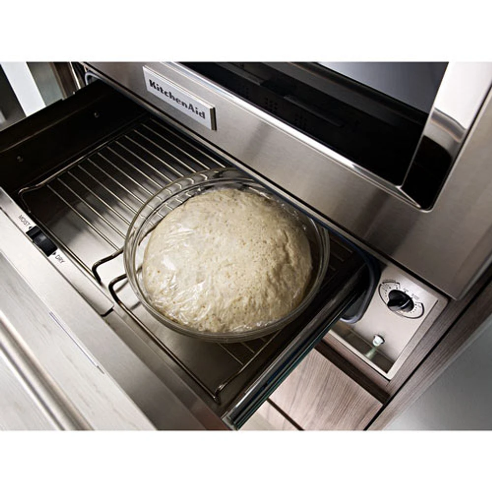 KitchenAid 27" 1.3 Cu. Ft. Warming Drawer (KOWT107ESS) - Stainless Steel