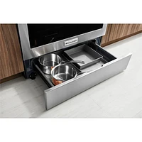 KitchenAid 30" 5.8 Cu. Ft. True Convection 5-Burner Freestanding Gas Range (KFGG500ESS) - Stainless