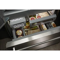 Réfrigérateur à 2 portes de 42,25 po et 24,2 pi3 de KitchenAid (KBFN502ESS) - Acier inoxydable