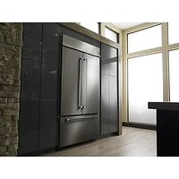 Réfrigérateur à 2 portes de 42,25 po et 24,2 pi3 de KitchenAid (KBFN502ESS) - Acier inoxydable