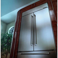 Réfrigérateur à 2 portes de 42,25 po et 24,2 pi3 de KitchenAid (KBFN502ESS) - Acier inoxydable