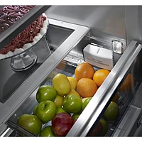 Réfrigérateur à 2 portes de 42,25 po et 24,2 pi3 de KitchenAid (KBFN502ESS) - Acier inoxydable