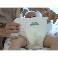 Aleva Naturals Bamboo Baby Diapers - Size 3 - 168 Pack