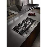 KitchenAid 30" 5-Burner Gas Cooktop (KCGS550ESS) - Stainless Steel