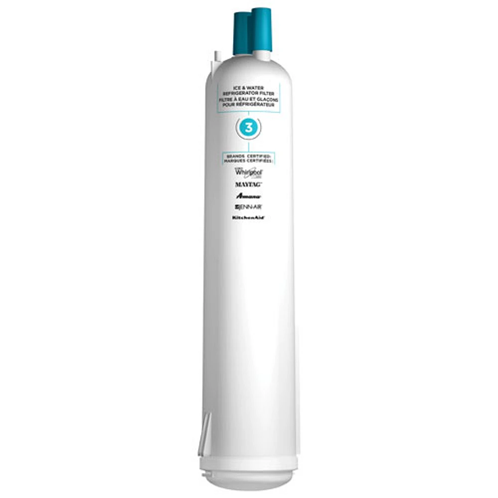 Filtre de réfrigérateur à glace et à eau EveryDrop de Whirlpool (EDR3RXD1B)