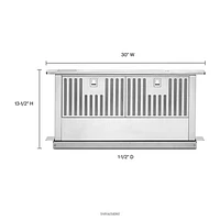 KitchenAid 30" Retractable Downdraft System - Stainless Steel