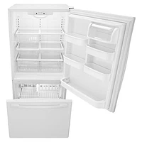 Amana 33" 22 Cu. Ft. Bottom Freezer Refrigerator - White