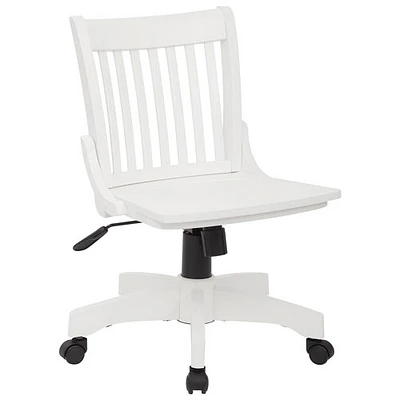 Chaise de bureau en bois d'OSP Designs - Blanc