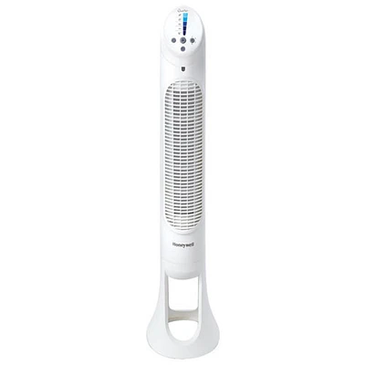 Honeywell Quiet 5-Speed Set Oscillating Tower Fan - 40" - White