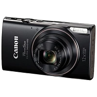 Appareil photo PowerShot ELPH 360 HS 20 Mpx avec Wi-Fi et zoom optique 12x de Canon - Noir