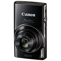 Appareil photo PowerShot ELPH 360 HS 20 Mpx avec Wi-Fi et zoom optique 12x de Canon - Noir