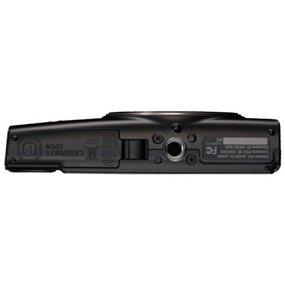 Appareil photo PowerShot ELPH 360 HS 20 Mpx avec Wi-Fi et zoom optique 12x de Canon - Noir