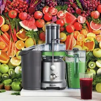 Breville Juice Fountain Cold Centrifugal Juicer - Silver
