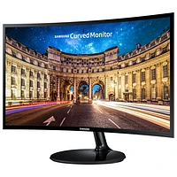 Moniteur incurvé DEL HD 1080p 60 Hz 4 ms de 24 po de Samsung (LC24F390FHNXZA)