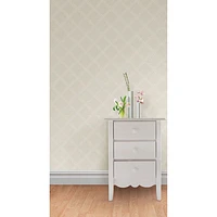 NuWallpaper Quartrefoil Peel and Stick Wallpaper - Taupe