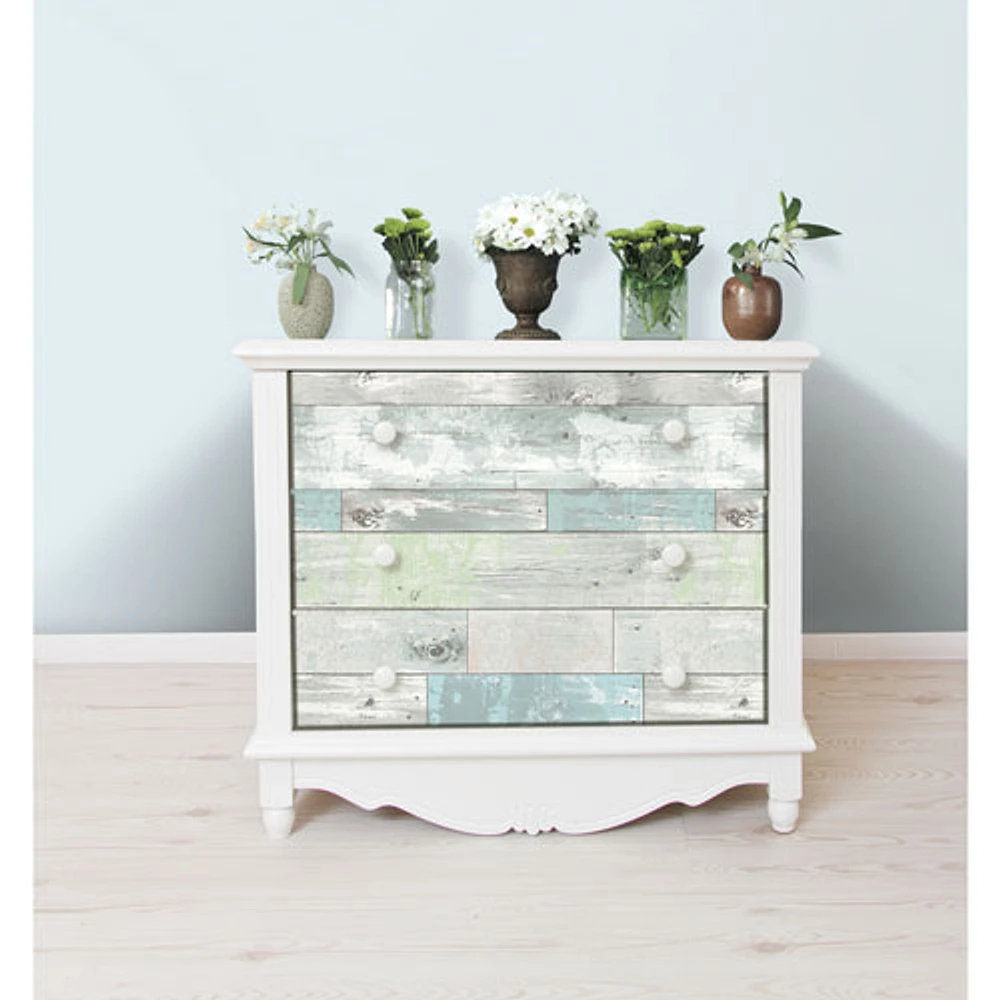 NuWallpaper Beachwood Peel and Stick Wallpaper