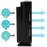 GermGuardian AC5350BCA Elite 4-in-1 True HEPA Air Purifier - Black Onyx