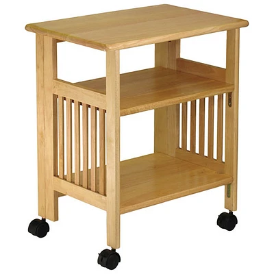Meuble pour imprimante de style transitionnel Mission - Naturel