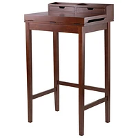 Brighton Transitional Standing Desk - Antique Walnut