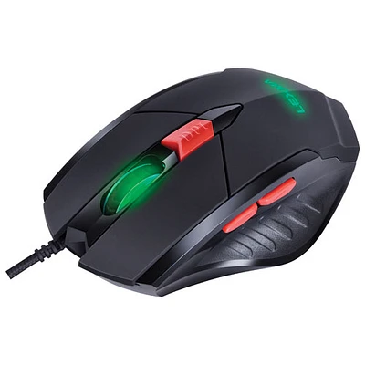 Souris de jeu optique G60 de Lexma - Noir