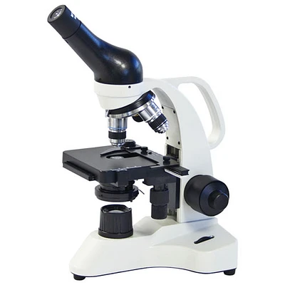 Microscope composé monoculaire à éclairage à DEL 40 à 100x série 3050-100 de Walter Products