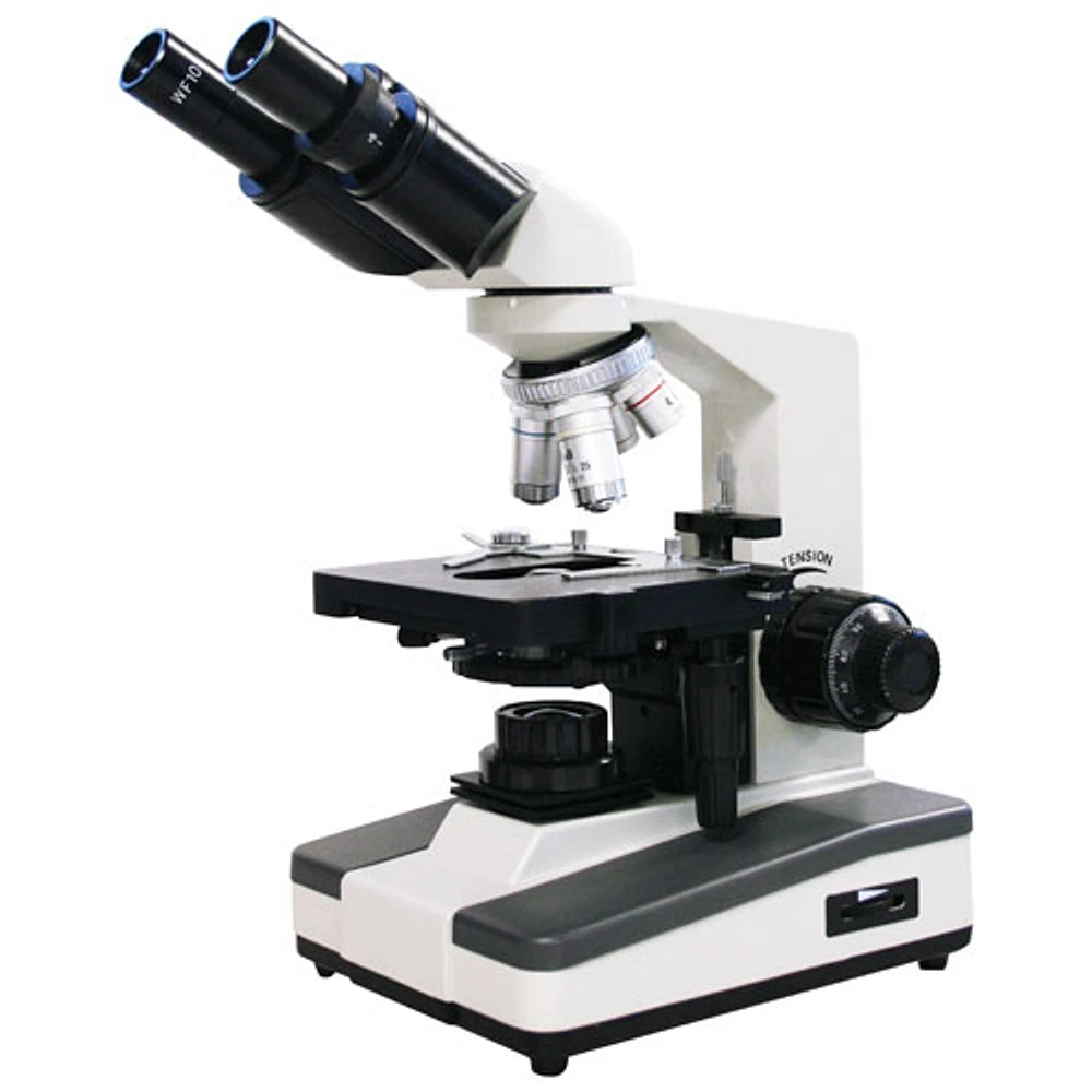 Microscope composé binoculaire à éclairage à DEL 40 à 1000x série M de Walter Products
