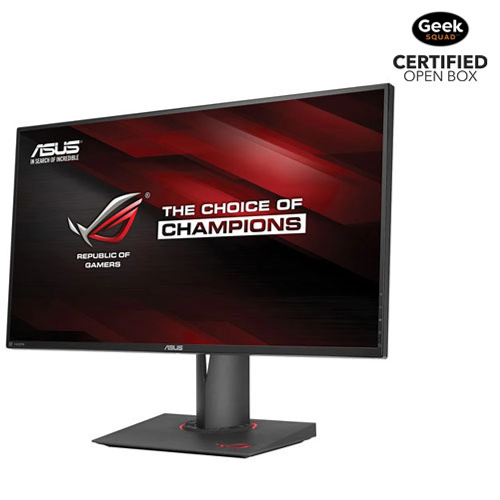 Moniteur DEL IPS HD 1080p 27 po d'Asus/temps de réponse 4 ms gris à gris (PG279Q) - Boîte ouverte