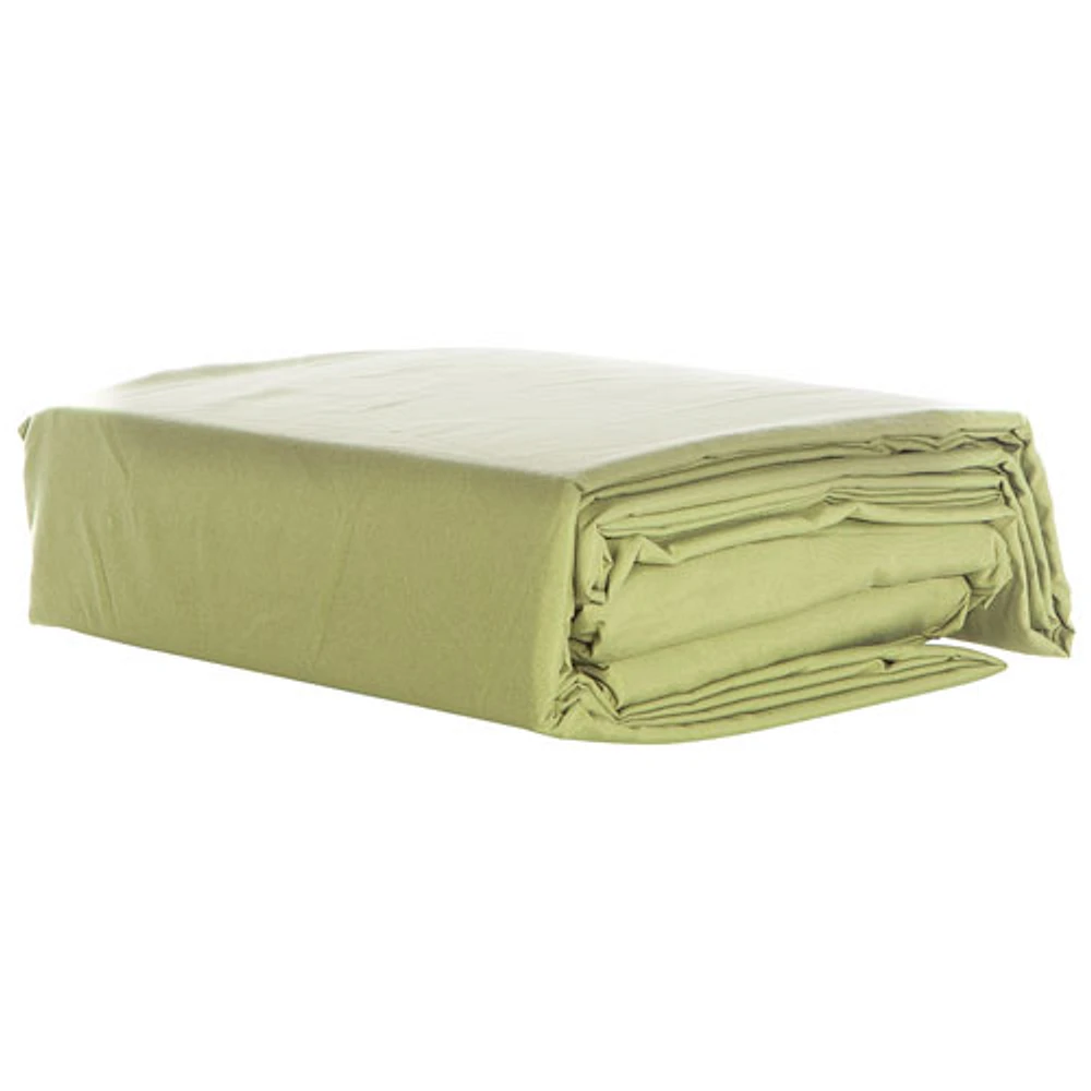 Gouchee Design 100% Microfiber Sheet Set - Single - Lime